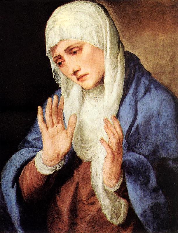 TIZIANO Vecellio Mater Dolorosa (with outstretched hands) aer china oil painting image